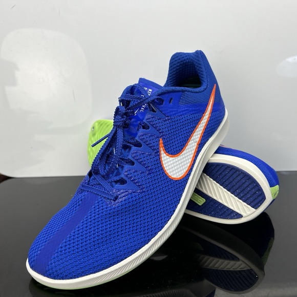 Nike Other - Nike Zoom Rival Track & Field Distance Men's Size 9.5 Spikes Racer Blue